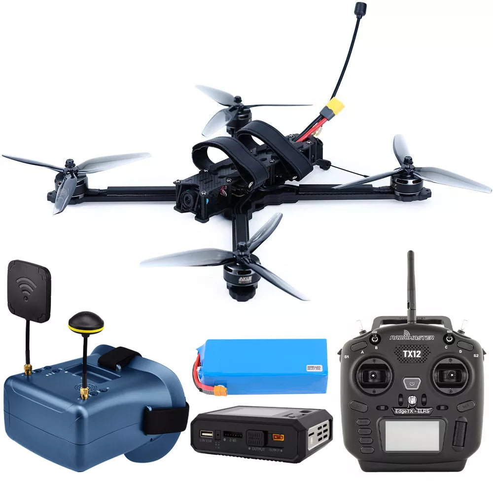 Manta 13x Lite 13 inch FPV Drone DJI O3 Axisflying 5.8G 3W VTX Long Distance FPV Drone Kit