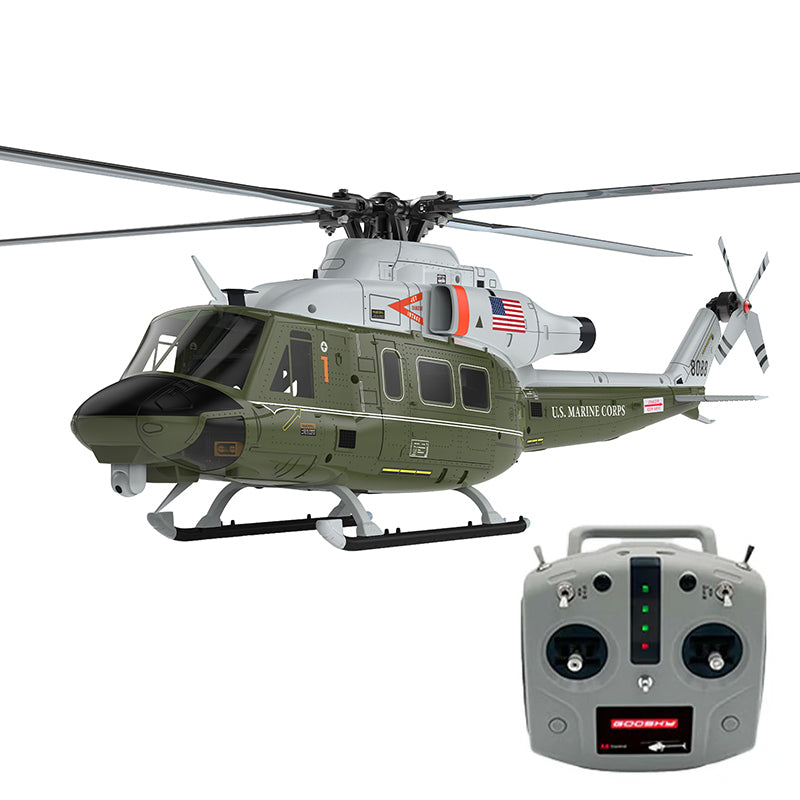 GOOSKY E2 UH-1Y VENOM RC Helicopter GPS 1:35 Air Rescue Aircraft Model Helicopter