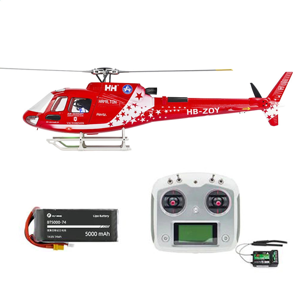 FLYWING AS350 470 Class RC Helicopter ACE Flight Control 6CH GPS Helicopter LED Light RTF Helicopter