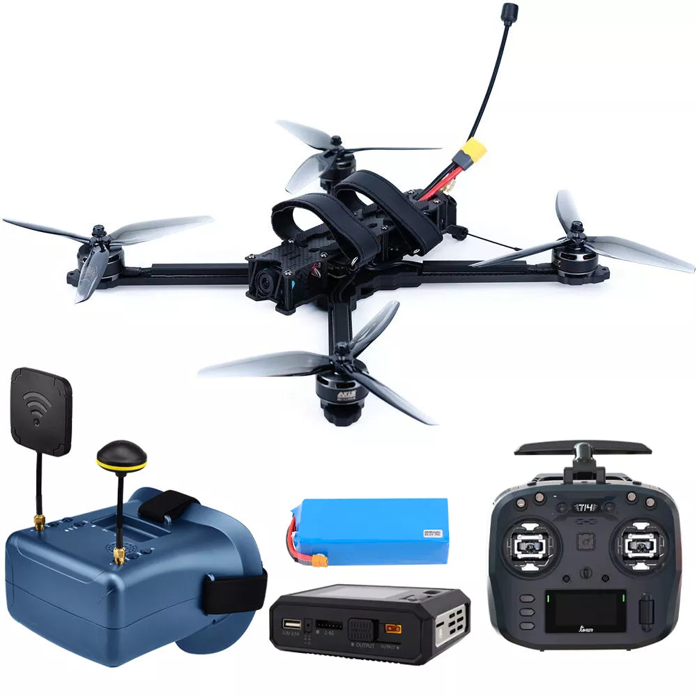 race drone with goggles 7inch FPV Drone Manta 7 X Lite Long Range Cinematic FPV Drone RTF Flyi
