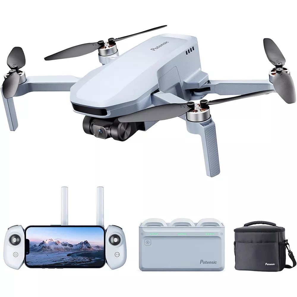 Potensic Atom SE 4K Drone Eis HD Camera 249g 4km Transmission GPS Tracking 4k 30fps Quadcopter