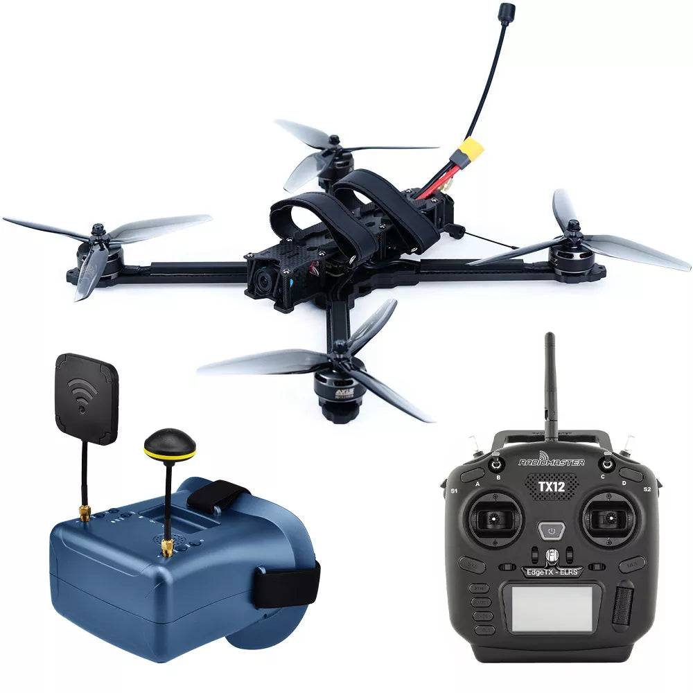 7inch FPV Drone Manta 7 X Lite Long Range Cinematic FPV Drone RTF Flying kit with Transmitter and Flight Goggles