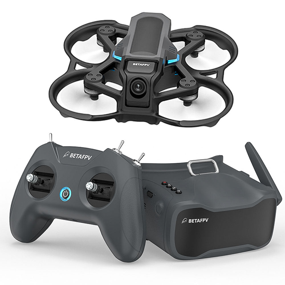 mini fpv drone with goggles BETAFPV Aquila16 FPV Kit Brushless FPV Drone VR03 Goggles Literadio 2 SE ELRS V3.0 2.4G FPV Quadcopter, Aquila16 FPV Kit / Aquila16 1100mAh *2
