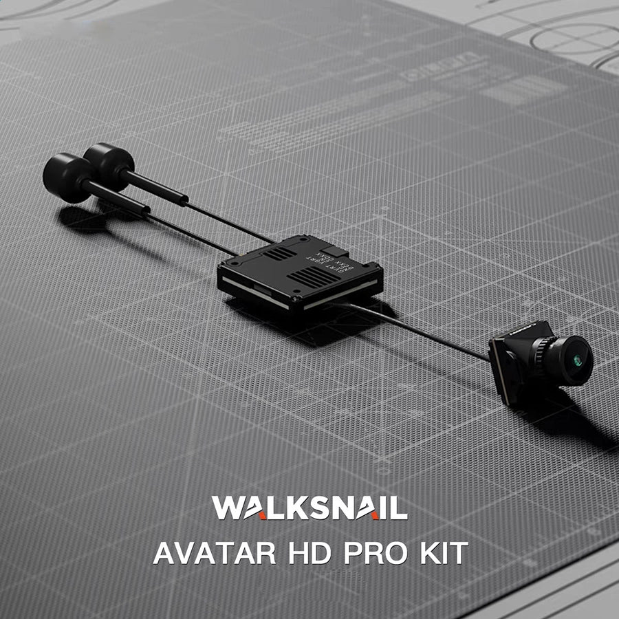 Walksnail Avatar HD Pro Kit Dual Antenna Version | 1080P Digital FPV Camera & VTX System