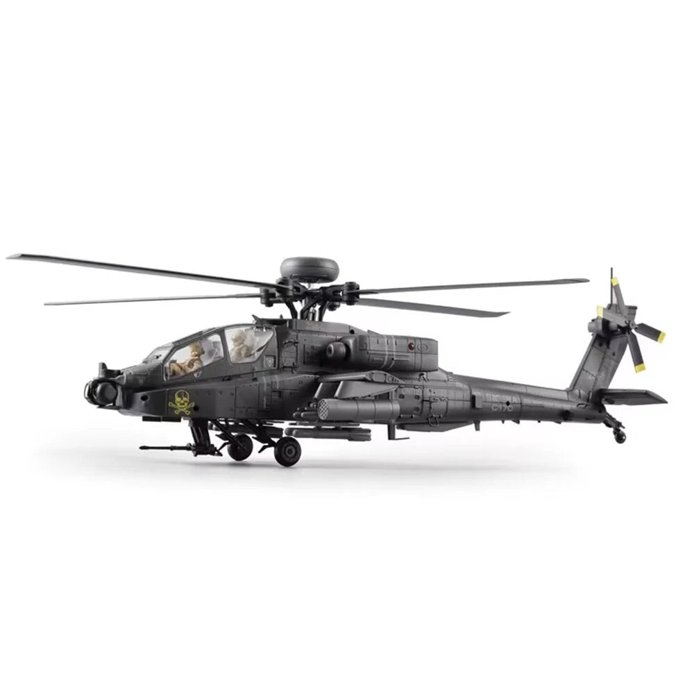 RC ERA C170 AH-64D Apache RC Helicopter 6CH 6G 1:48 Scale Altitude Hold Optical Flow Positioning Flybarless Helicopter