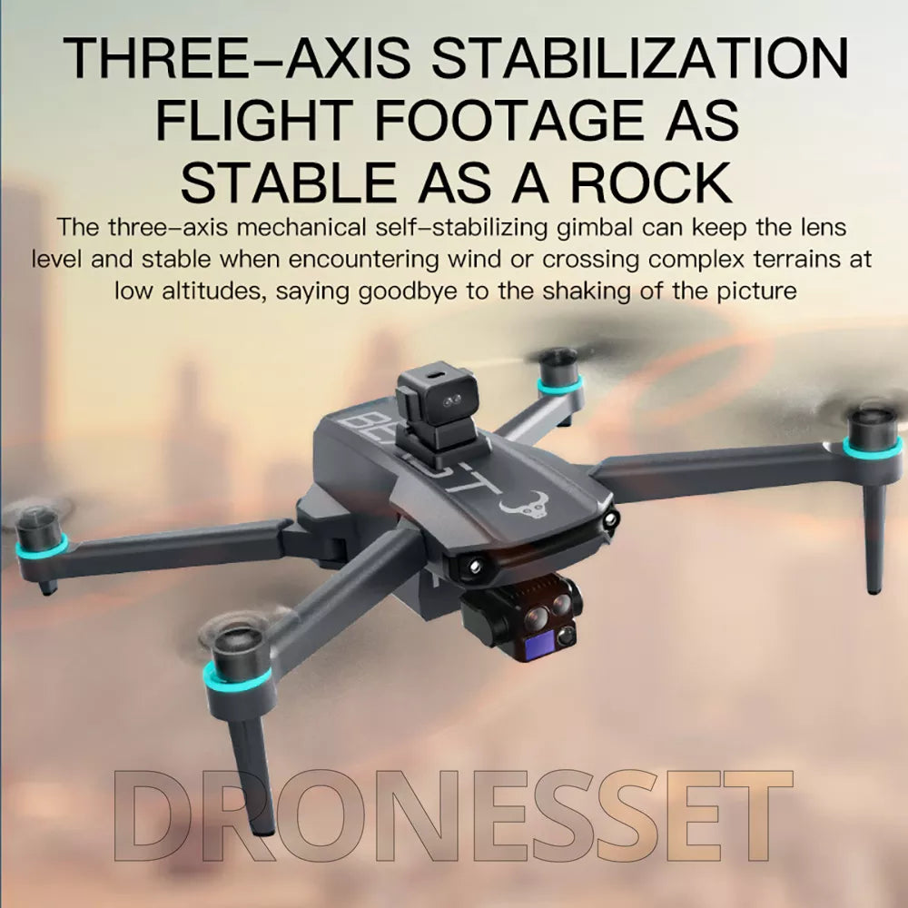 ZLL SG603 MAX 3-Axis Gimbal 4K Drone Intelligent Obstacle Avoidance GPS 5G Quadcopter with 5.5 inch screen remote control