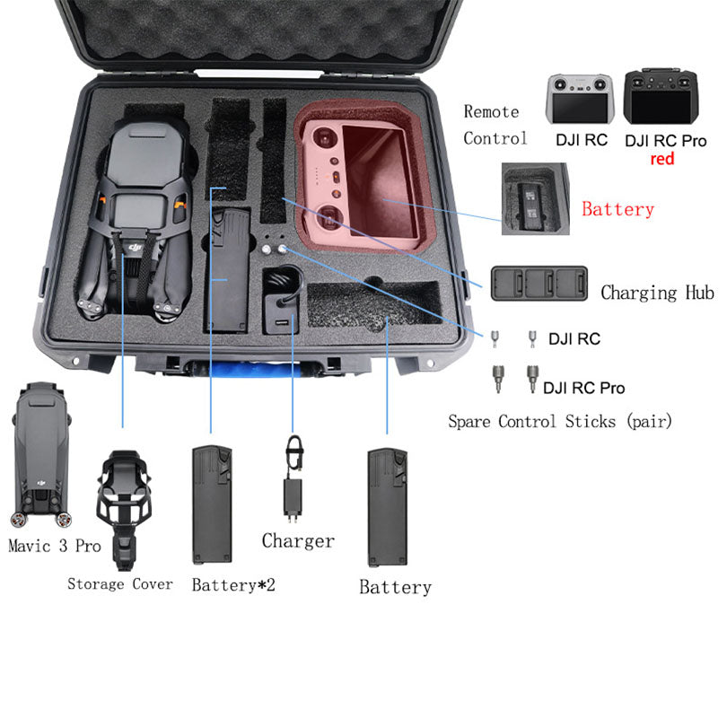 DJI Mavic3 pro storage bag explosion proof case Drone storage bag explosion proof case