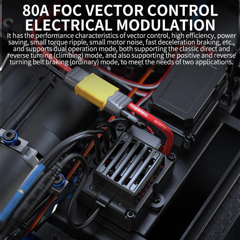 MJX Hyper Go H8H+ V2 Upgrade RC Car 1/8 2.4G Professional Crawler Off Road Vehicle With Front Rear Diff Lock
