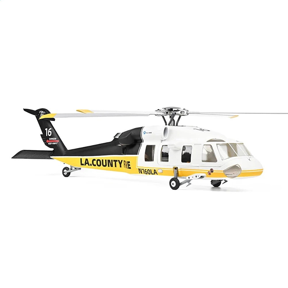 FLYWING UH-60L Firehawk 470L Scale 4-Blade Black Hawk ACE Flight Controller GPS RTF Helicopter