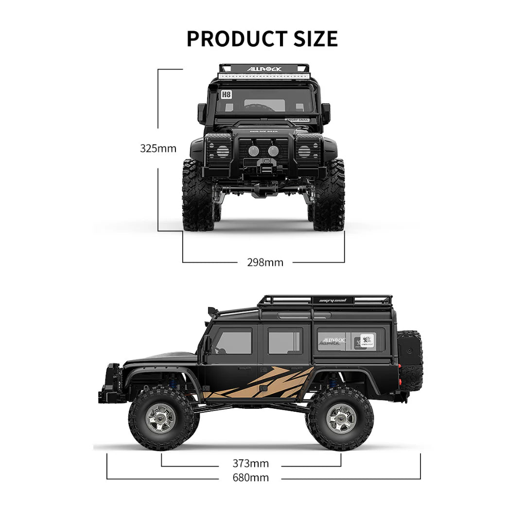 MJX Hyper Go H8H+ V2 Upgrade RC Car 1/8 2.4G Professional Crawler Off Road Vehicle With Front Rear Diff Lock