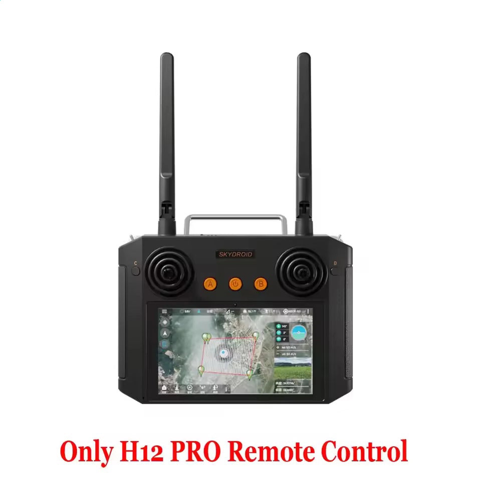 Skydroid H12 Pro Smart Drone Controller with 10KM HD Video Transmission & 3-Axis Gimbal Camera for UAV and FPV Drones