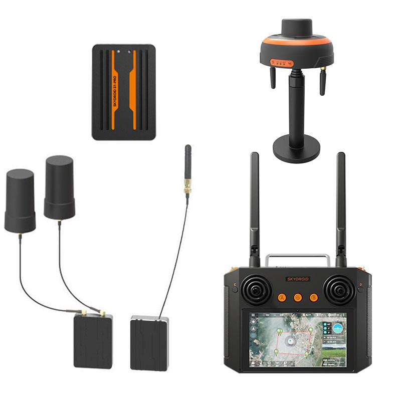 Skydroid S1 PRO Autonomous Control System with H12 Remote Controller 1080P Digital Video Transmission and RTK Navigation