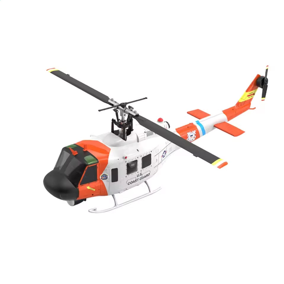 YUXIANG F07S Huey UH-1D RC Helicopter Coast Guard Scale GPS Intelligent Control System