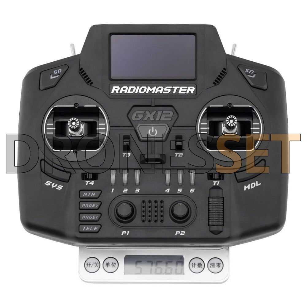 Radiomaster GX12 Dual-Band Dual 1W Gemini Xrossband ExpressLRS ELRS FPV Radio Transmitter