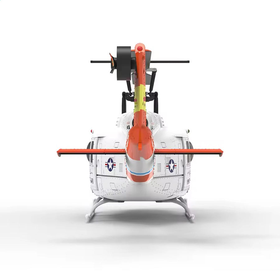 YUXIANG F07H Huey UH-1D NAVY Rescue Scale RC Helicopter GPS Optical Flow Positioning Intelligent Altitude Hold Helicopter