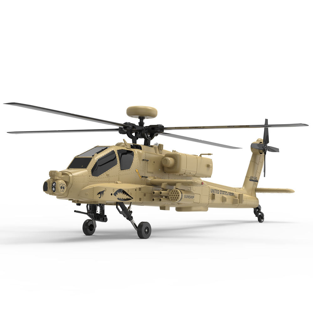 YUXIANG F11H Apache Helicopter GPS Altitude Hold Optical Flow Positioning Radar Brushless 3D Stunt Intelligent RC Helicopter