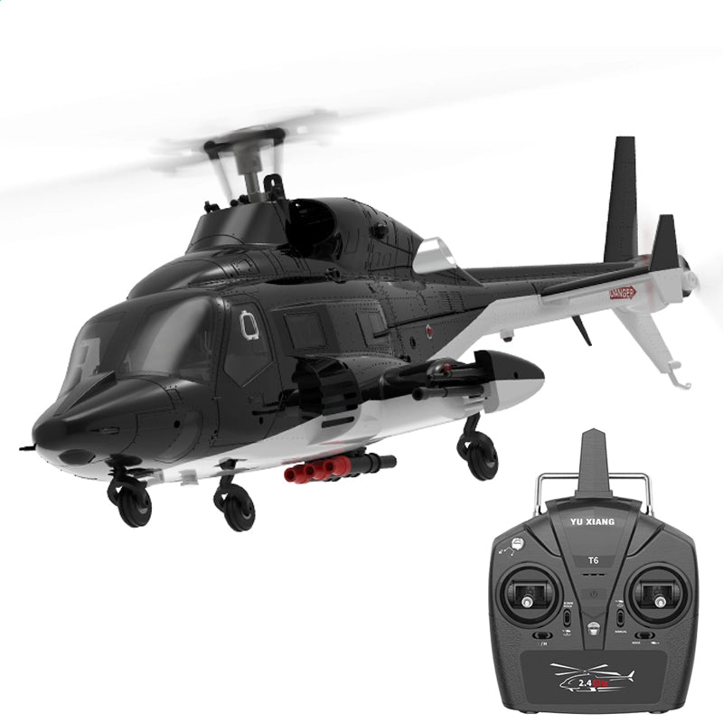 YUXIANG F02 Airwolf RC Helicopter Auto Stabilized 6CH 6-Axis Gyro Stabilization Optical Flow Positioning Helicopter