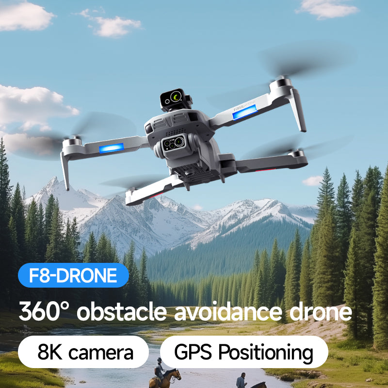 4DRC F8 MAX Brushless Drone HD Camera GPS 5G WiFi Obstacle Avoidance Quadcopter with Screen Remote Control