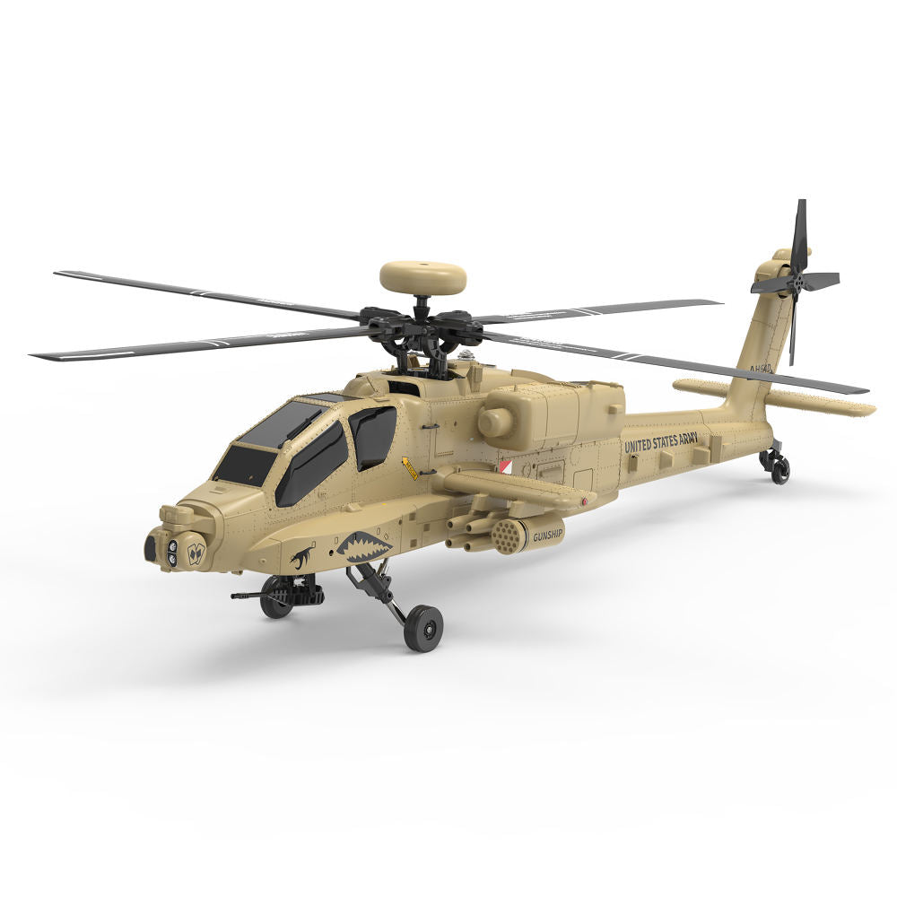 YUXIANG F11H Apache Helicopter GPS Altitude Hold Optical Flow Positioning Radar Brushless 3D Stunt Intelligent RC Helicopter