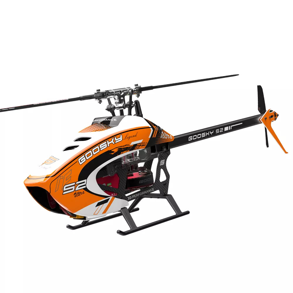 GOOSKY S2 Ultra RC Helicopte 3D Aerobatic Dual Brushless Direct Drive BNF Rotorflight Flight Control System