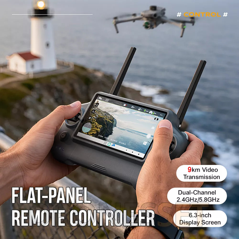 SMRC WING100 Upgraded version 8K Drone 3-Axis Gimbal Obstacle Avoidance 5G GPS Quadcopter Optional Screen Remote Control