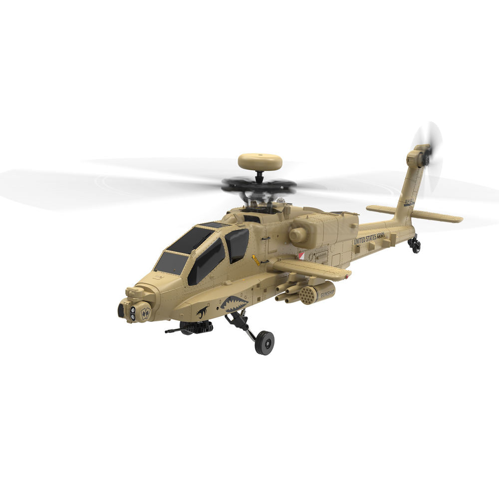 YUXIANG F11H Apache Helicopter GPS Altitude Hold Optical Flow Positioning Radar Brushless 3D Stunt Intelligent RC Helicopter