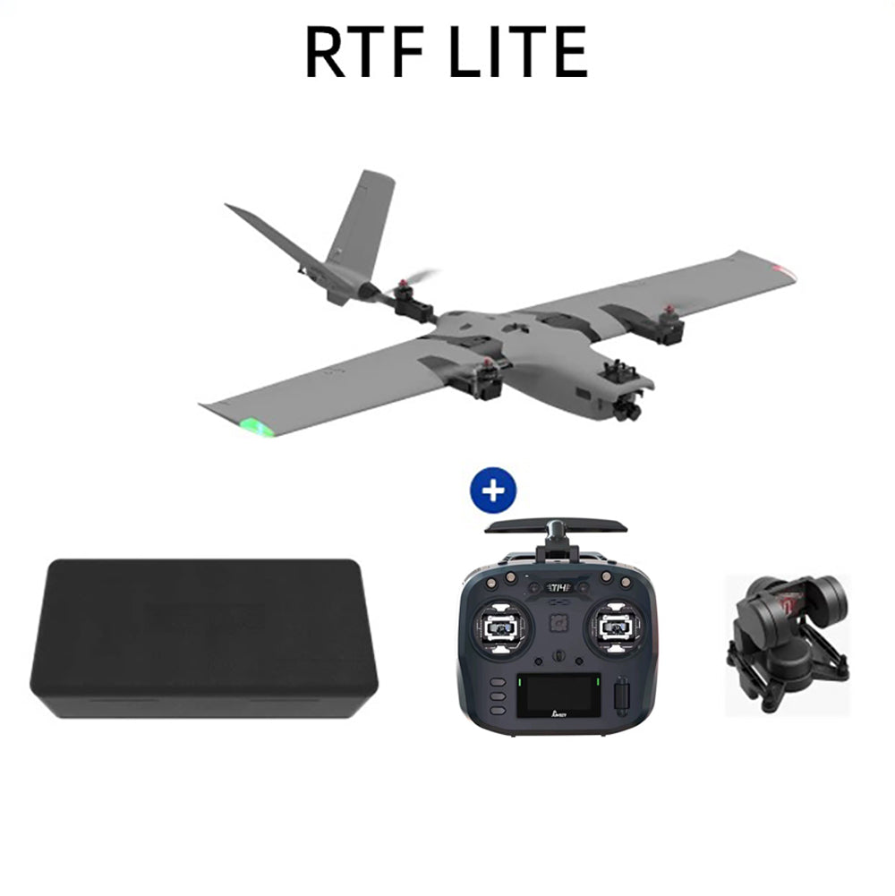 AFModel ROCWING VTOL Airplane FPV 3-axis Fixed-wing Airplane UAV Model Airplane Reconnaissance Airplane