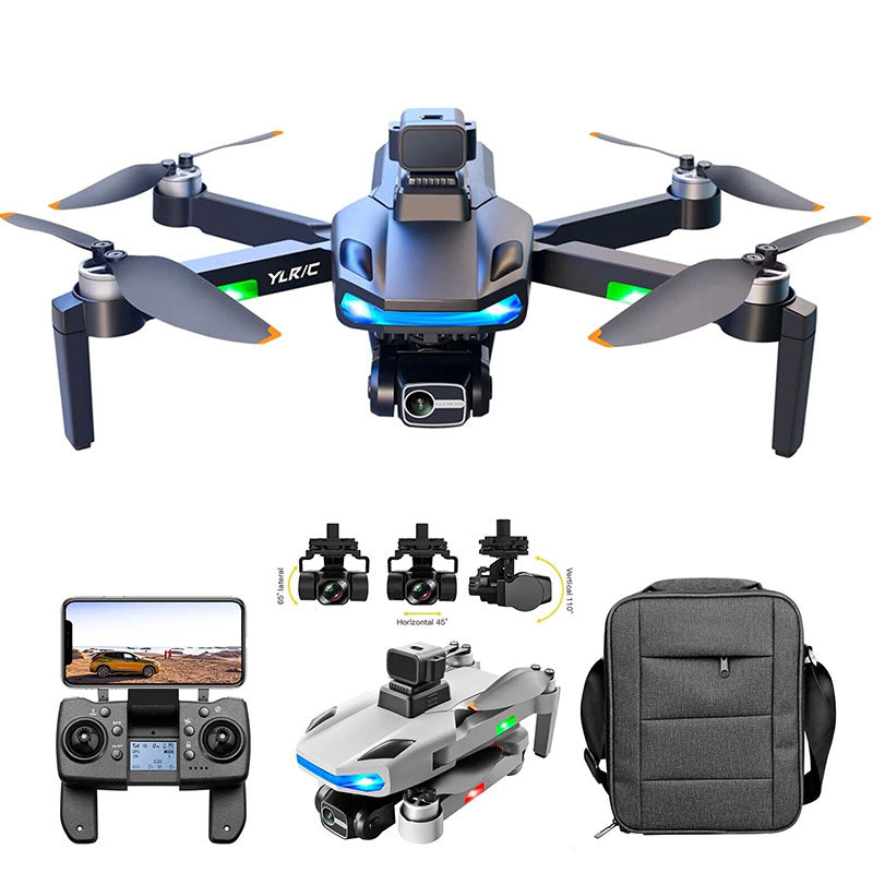 RC Drone S135 Pro 3-Axis Gimbal 360° Obstacle Avoidance Brushless Foldable GPS 5G WiFi 4K HD ESC Dual Camera Quadcopter