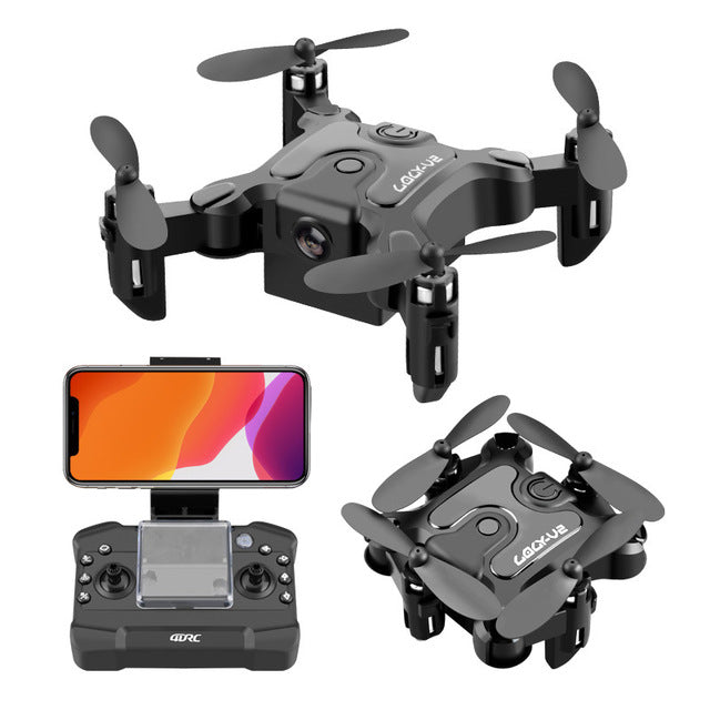 Mini Drone V2 4K 1080P HD Camera Quadcopter dronesset