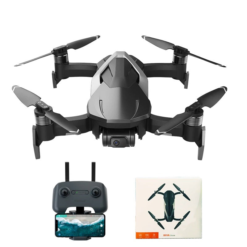 FUNSNAP DIVA2 4K Drone 3-Axis EIS Gimbal HD CameraGPS 5.8G WIFI 2KM FPV Professional Aerial Photography Quadcopter