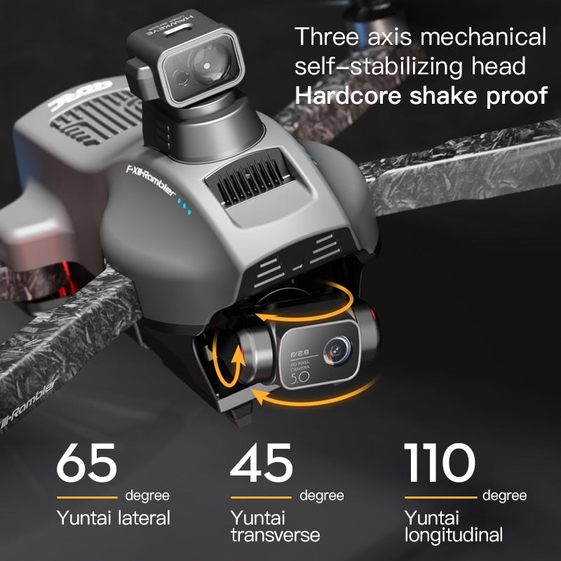 4DRC F13 RC Drone 3-axis Gimbal Obstacle Avoidance GPS 5G 4K EIS Camera 5km FPV Quadcopter