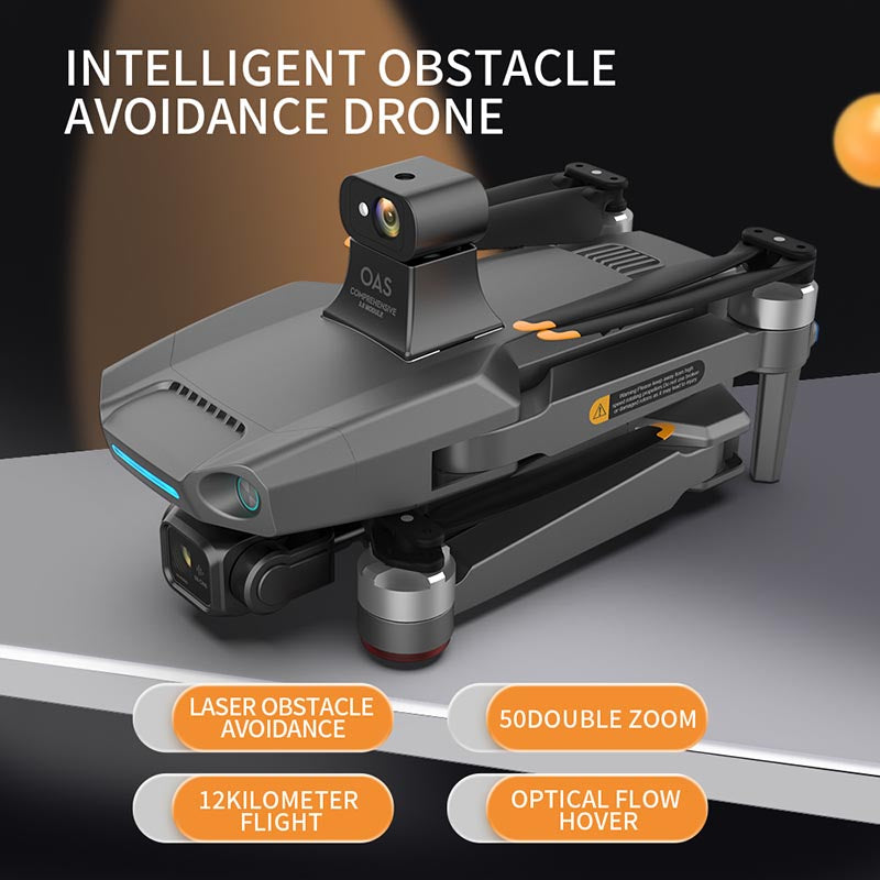 New RC Drone S808 3-axis Gimbal HD Camera 8K GPS 5G Wifi FPV 5KM Aerial Photography Brushless Obstacle Avoidance Quadcopter