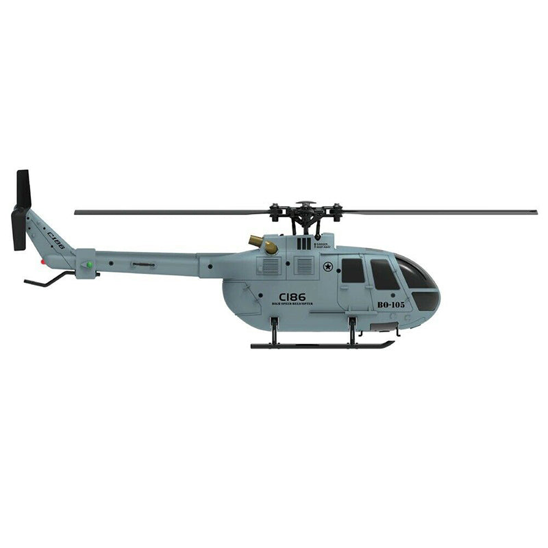 RC Helicopter C186 2.4G 4 Propellers 6 Axis Electronic Gyroscope Stabilization RC Plane Air Pressure Height Hold