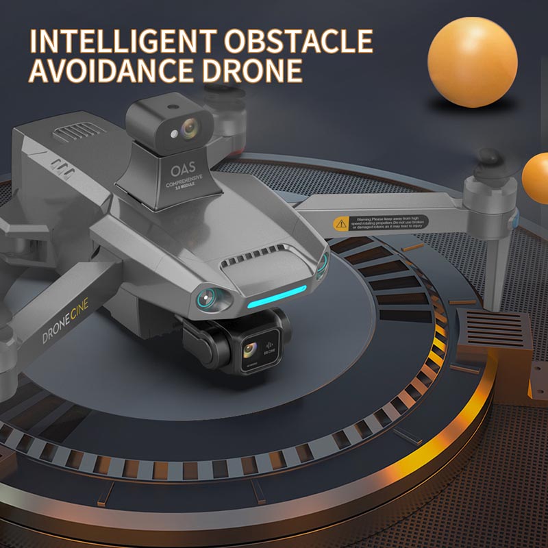 New RC Drone S808 3-axis Gimbal HD Camera 8K GPS 5G Wifi FPV 5KM Aerial Photography Brushless Obstacle Avoidance Quadcopter