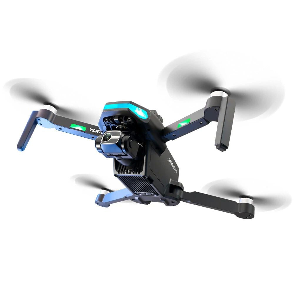 RC Drone S135 Pro 3-Axis Gimbal 360° Obstacle Avoidance Brushless Foldable GPS 5G WiFi 4K HD ESC Dual Camera Quadcopter