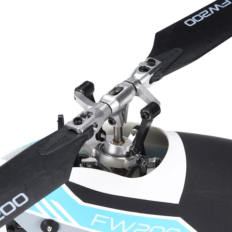 RC Helicopter FW200 6CH 3D Acrobatics GPS Altitude Hold One-key Return APP Adjust RTF With H1 V2 Flight Control System