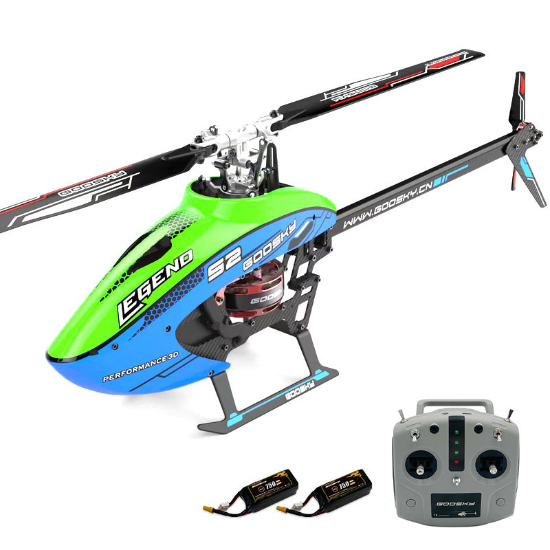 RC Helicopter GOOSKY S2 3D 6CH Flybarless Dual Brushless Motor Direct-Drive Helicopter
