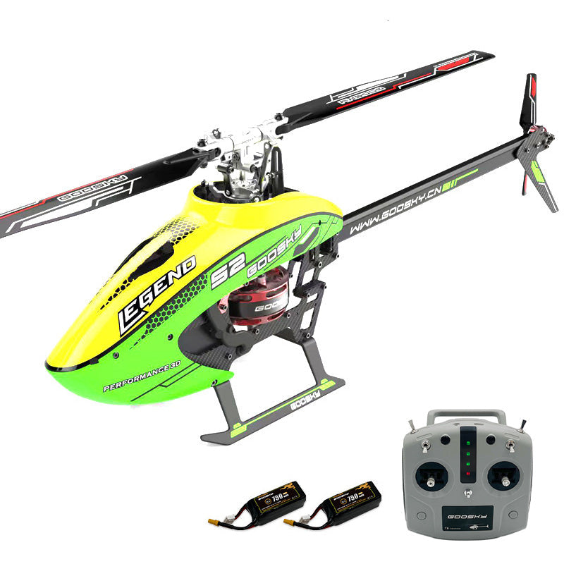 RC Helicopter GOOSKY S2 3D 6CH Flybarless Dual Brushless Motor Direct-Drive Helicopter