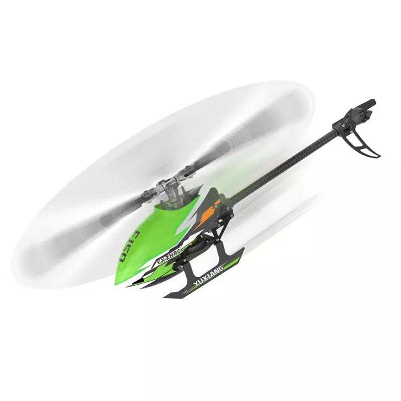 RC Helicopter YUXIANG F150 6CH 6Axis Gyro 3D/6G Dual Brushless Direct Drive Motor Flybarless Compatible with FUTABA S-FHSS