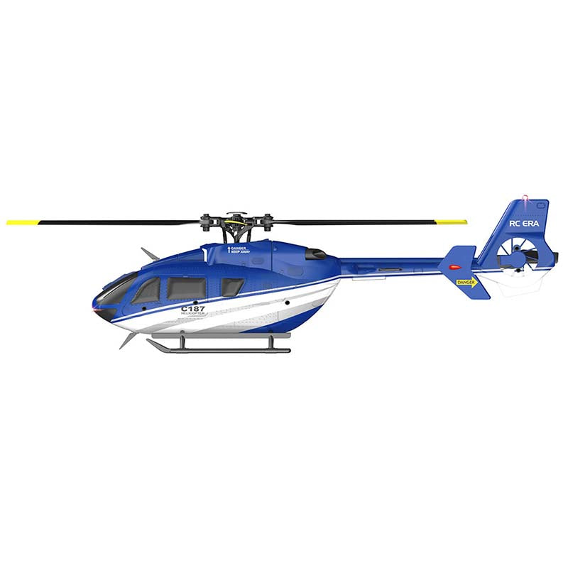 RC Helicopter RC EAR C187 EC135 2.4G 4CH 6-Axis Gyro Altitude Hold Flybarless Scale Helicopter