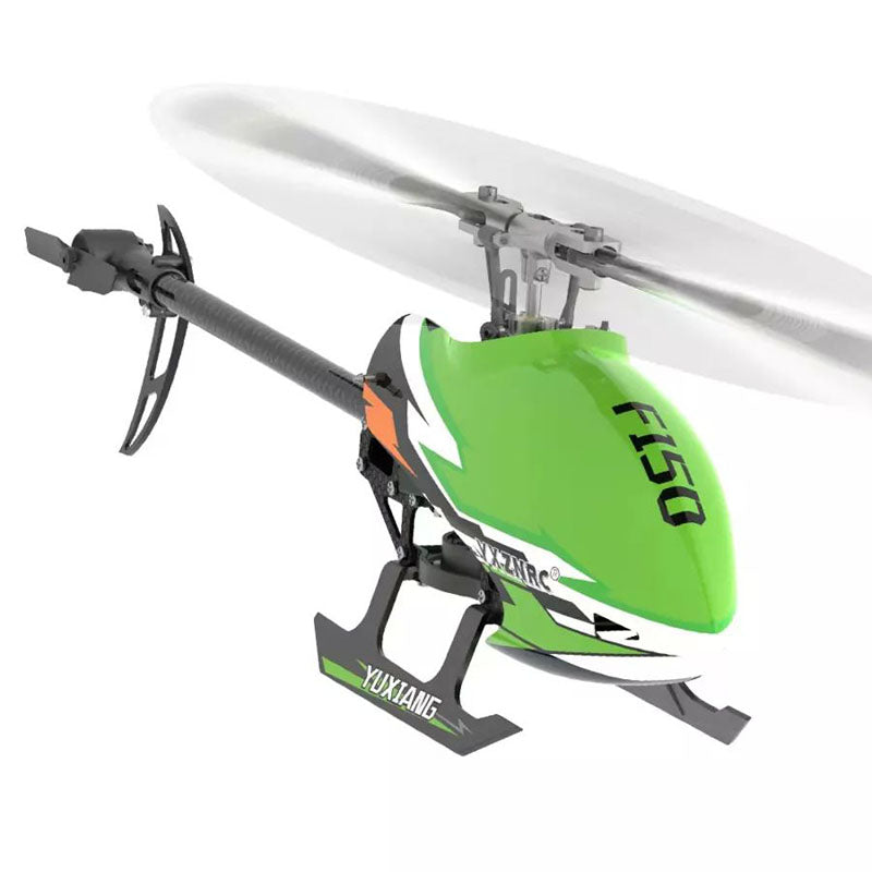 RC Helicopter YUXIANG F150 6CH 6Axis Gyro 3D/6G Dual Brushless Direct Drive Motor Flybarless Compatible with FUTABA S-FHSS