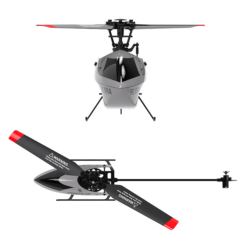 RC Helicopter C129 V2 4CH Single Propeller 3D Tumbling 6 Axis Gyroscope RC Aircraft Toy