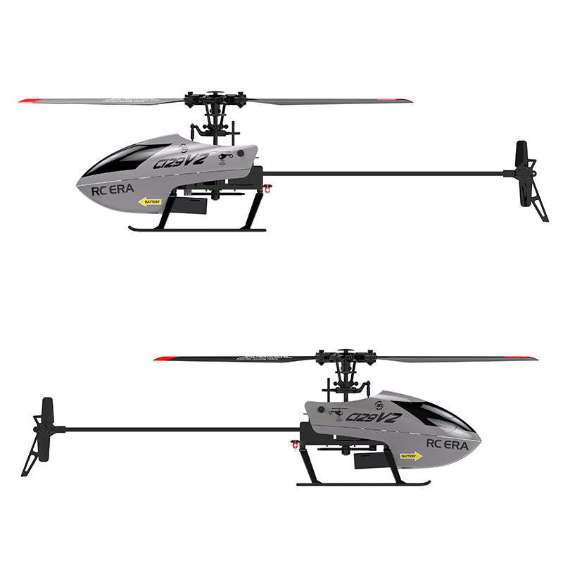 RC Helicopter C129 V2 4CH Single Propeller 3D Tumbling 6 Axis Gyroscope RC Aircraft Toy