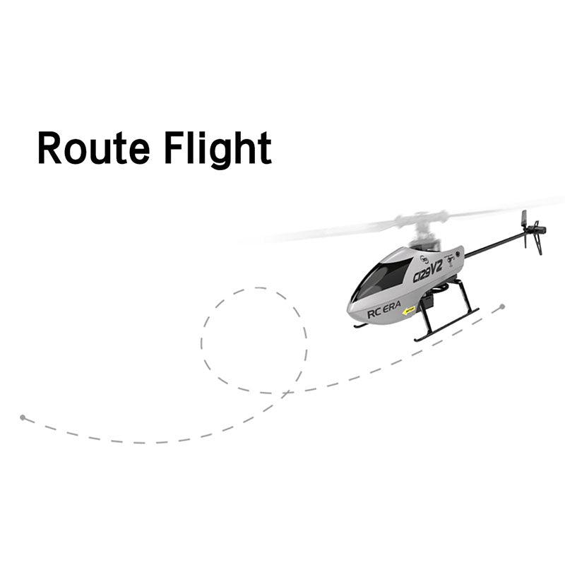 RC Helicopter C129 V2 4CH Single Propeller 3D Tumbling 6 Axis Gyroscope RC Aircraft Toy