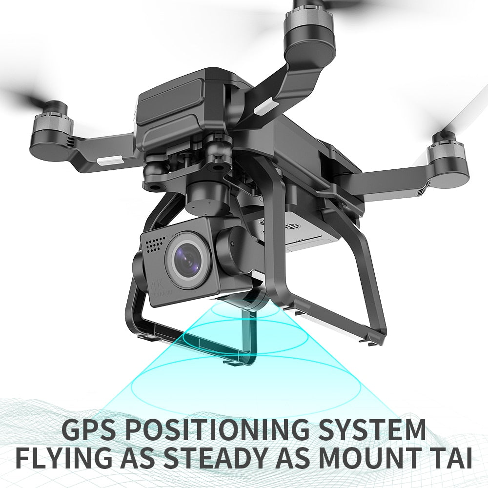 RC Drone SJRC F7 PRO 4K 3-Axis Gimbal HD Camera Professional Brushless GPS 5G WiFi Quadcopter