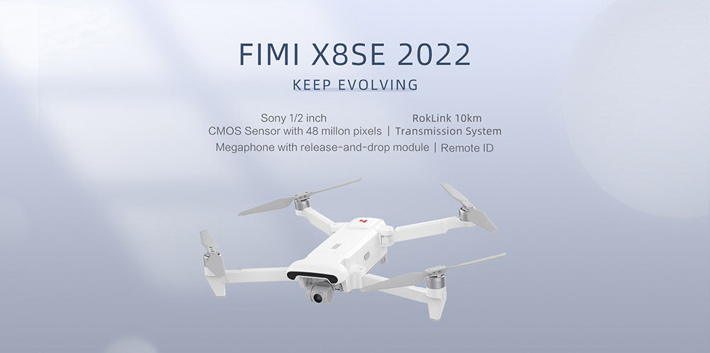 FIMI X8 SE 2022 V2 Professional Aerial 4K Drone