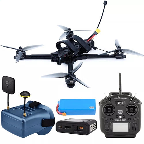 Professional FPV drone with long-range flight system and high-performance motors