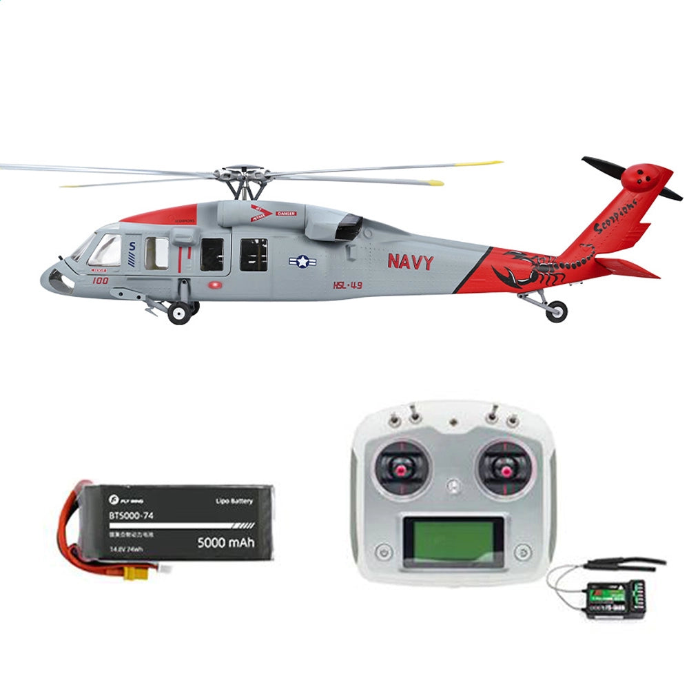 FLYWING MH-60R 470L Scale Jayhawk RC Helicopter GPS ACE Flight Controller RTF Helicopter