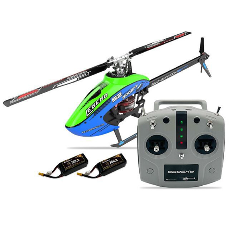 RC Helicopter GOOSKY S2 3D 6CH Flybarless Dual Brushless Motor Direct-Drive Helicopter