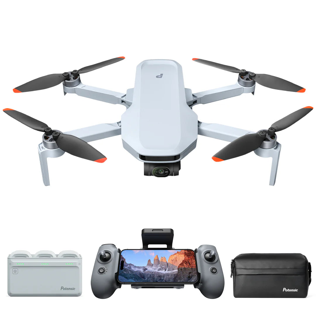 Potensic ATOM 2 4K Drone 3-Axis Gimbal 249g 10KM Transmission AI Track Vertical Shooting GPS Quadcopter